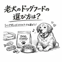 老犬のドッグフードの選び方は？