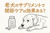 老犬のサプリメントで関節ケアは効果ある?