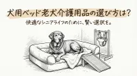 犬用ベッド老犬介護用品の選び方は？