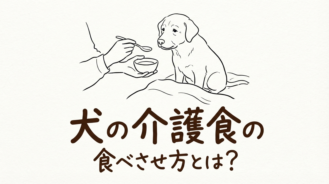 犬の介護食の食べさせ方とは？