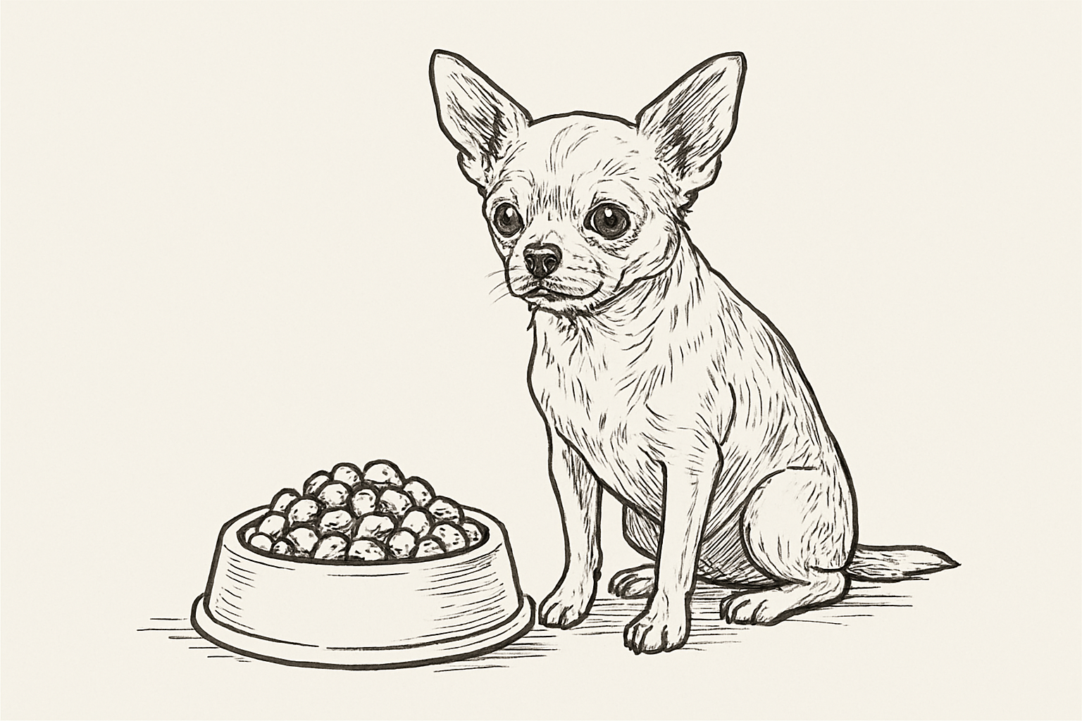 チワワの老犬に適したドッグフードとは