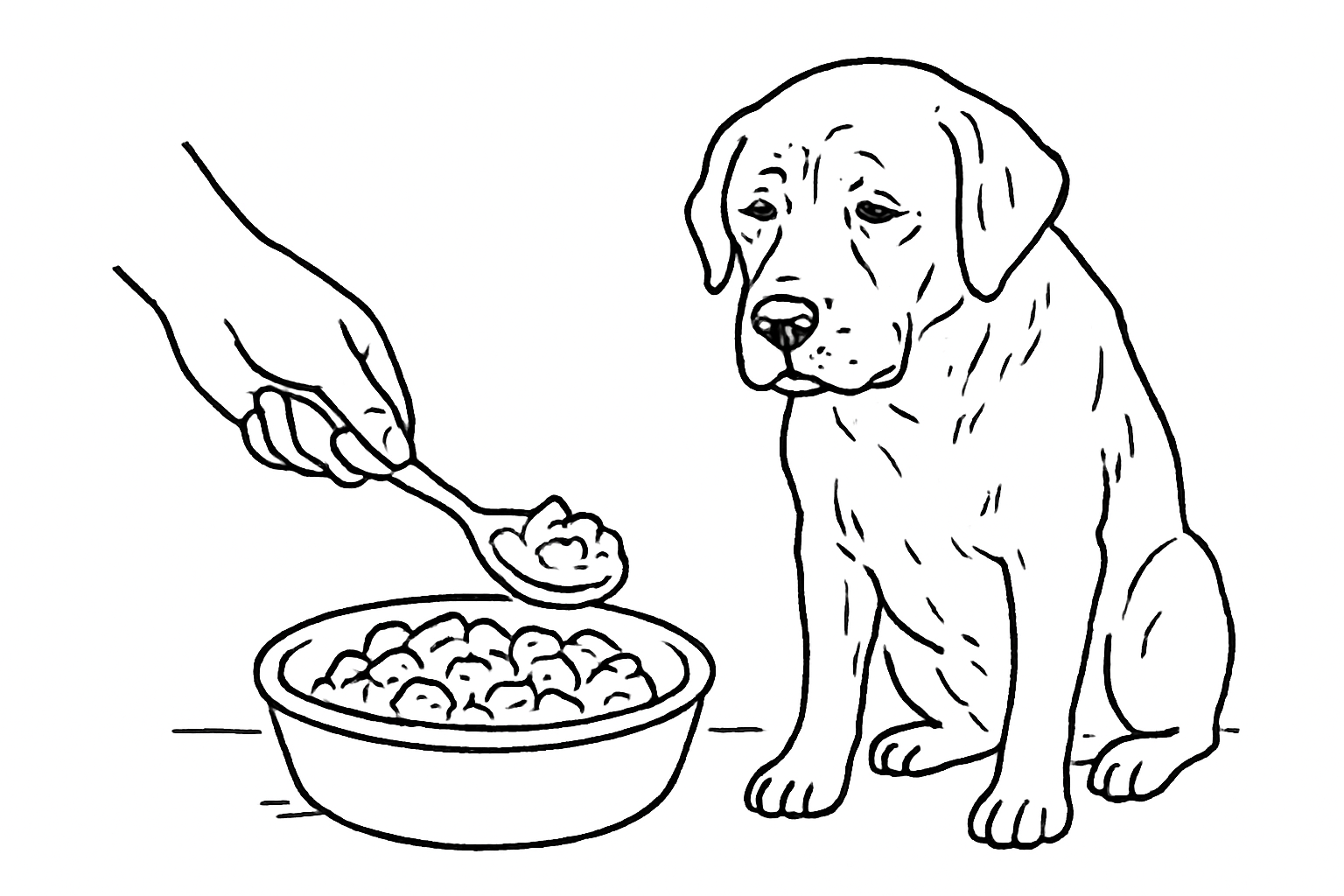 老犬には手作りドッグフードが適している可能性があります