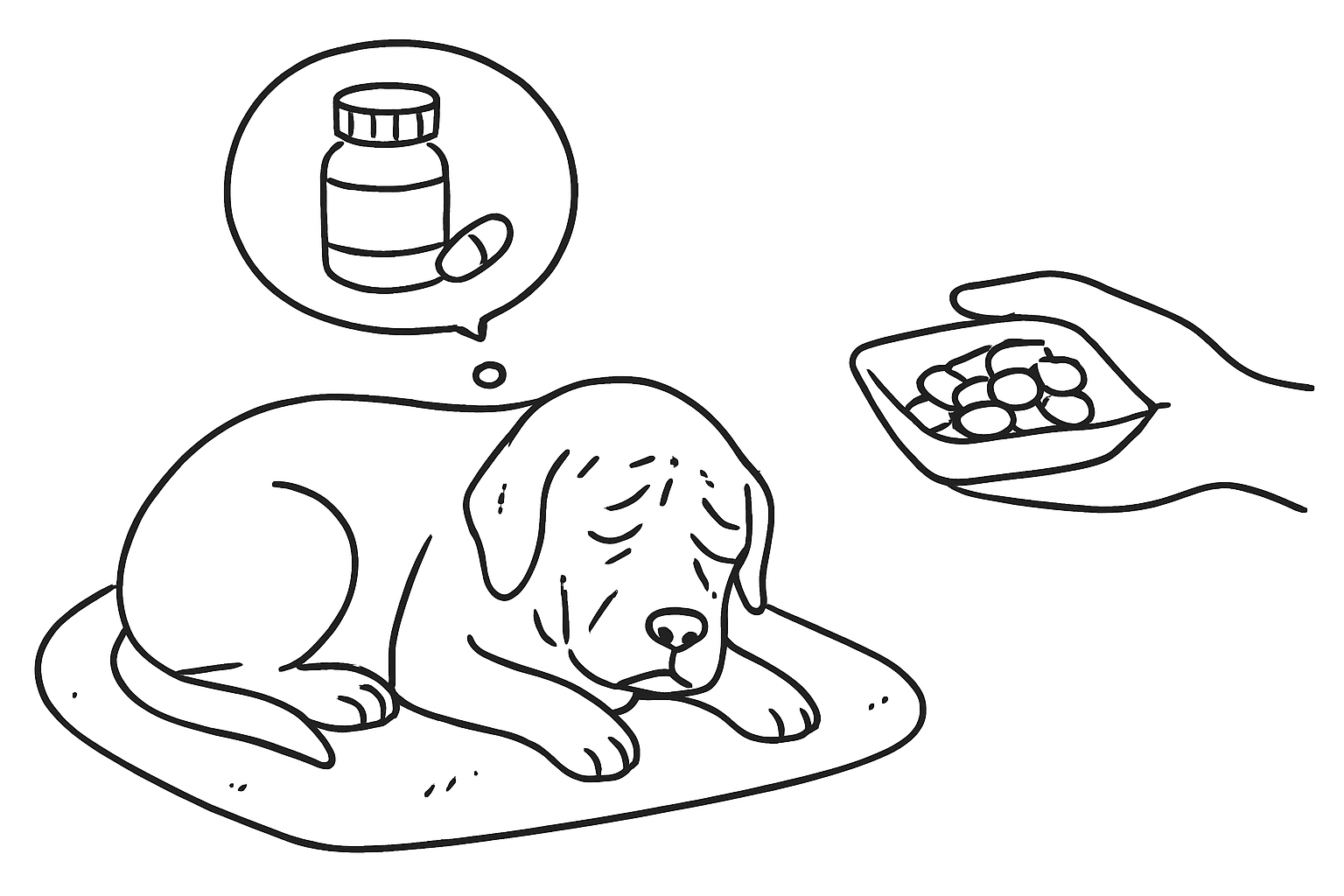 老犬の夜鳴きにサプリメントが効く理由