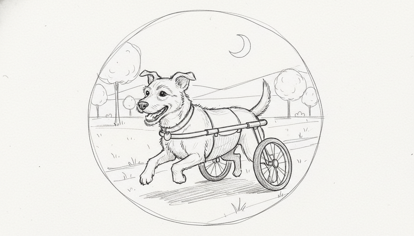 犬の車椅子は手作りが可能です