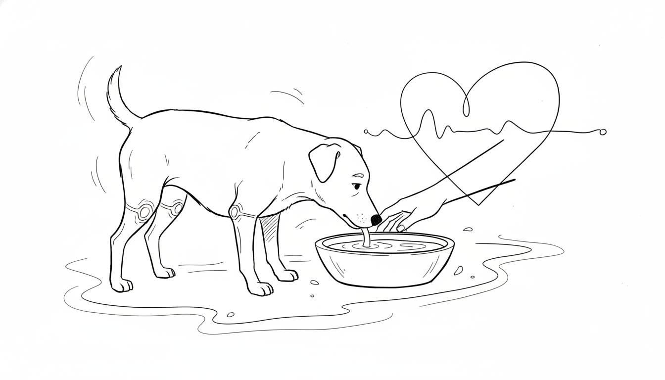 なぜ介護犬には特別な水分補給が必要なのか