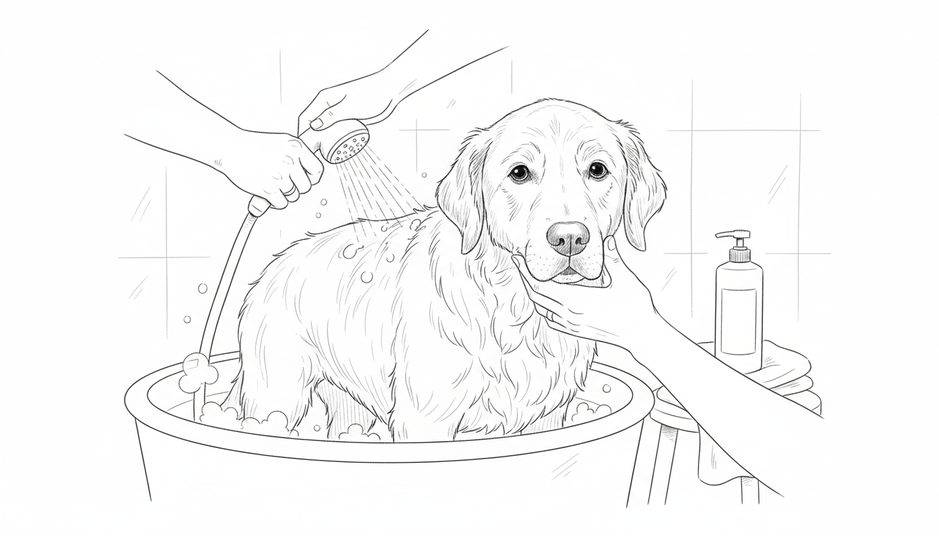 介護中の犬のシャンプーは頻度と方法の見直しが必要です